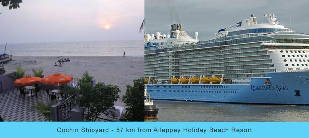 Alleppey Holiday Beach Resort Alappuzha Экстерьер фото